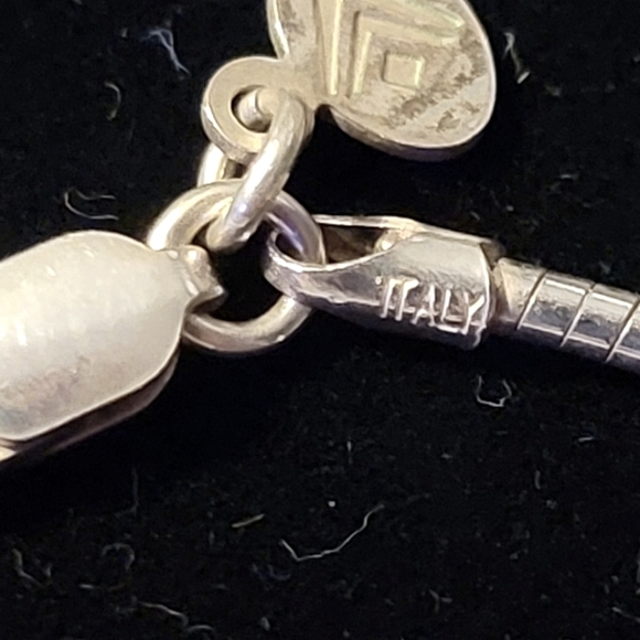 Silpada sterling silver Omega snake necklace, pendant,  and earrings set. - Picture 4 of 5